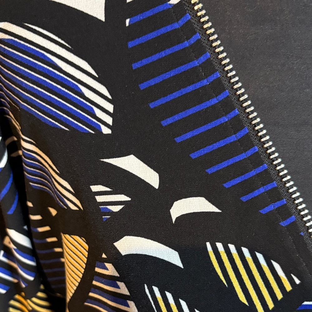 Alfani Colorful Geometric Dolman sleeve Top - Picture 2 of 8